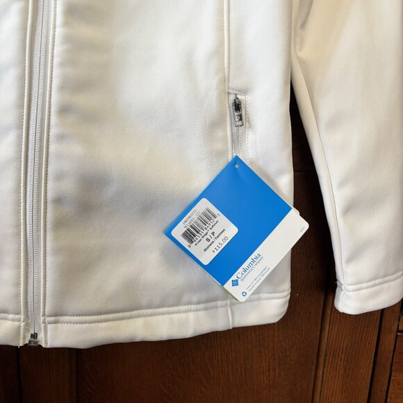 Columbia Women’s Softshell Jacket – White – Size S – NWT - Picture 4 of 5